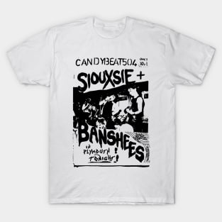 Siouxie and the Banshees New Wave Flyer T-Shirt